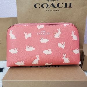 Coach Bunny Cosmetic Bag